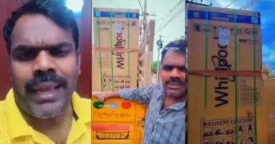 അല്പം സ്വീറ്റ്‌സ് തിന്നാന്‍ ആഗ്രഹിച്ച വീരമണി പെട്ടു, വീട്ടിലേക്ക് വരുന്നത് ഫ്രിഡ്ജും വാഷിങ് മെഷീനും; വൈറലായി ഇന്‍ഫ്‌ളുവന്‍സര്‍