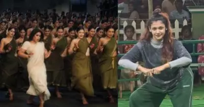 രജിനിയും ഷംനാ കാസിമുണ്ടെങ്കിലും സോഷ്യല്‍ മീഡിയ തൂക്കിയത് ബാക്ക്ഗ്രൗണ്ടിലെ എനര്‍ജറ്റിക് ഡാന്‍സര്‍; ഇന്‍സ്റ്റഗ്രാമില്‍ വൈറലായി വര്‍ഷ