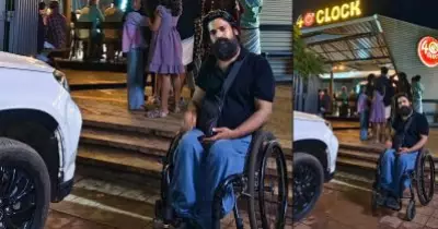 ഭിന്നശേഷി സൗഹൃദ സൗകര്യങ്ങളില്ല; കൊയിലാണ്ടിയില്‍ ഹോട്ടലിന് മുന്നില്‍ കുത്തിയിരിപ്പ് സമരം