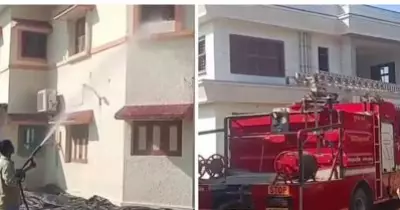ഗുജറാത്തില്‍ ബി.ജെ.പി എം.എല്‍.എയുടെ വീട് കഴുകാന്‍ ഫയര്‍ഫോഴ്‌സ് വാഹനം: ജനങ്ങള്‍ക്ക് കുടിവെള്ളം ലഭിക്കുന്നത് രണ്ട് ദിവസത്തിലൊരിക്കല്‍: വീഡിയോ, വിവാദം