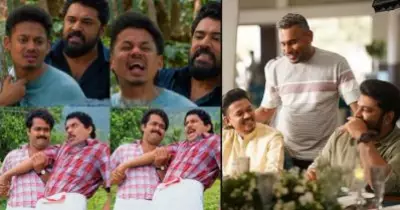 ദേ എത്തി അടുത്തത്! ജോയലിനെ തല്ലുന്ന ജസ്റ്റിന്‍ 'യോദ്ധ' യിലെ മോഹന്‍ലാല്‍-ജഗതി റെഫറന്‍സെന്ന് സോഷ്യല്‍മീഡിയ