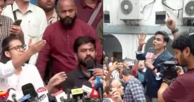 പത്രസമ്മേളനം തടസപ്പെടുത്തി റിപബ്ലിക് ടി.വി: പുറത്തേക്കിറങ്ങിപ്പോകാന്‍ ആവശ്യപ്പെട്ട് നേഹ ബോറ