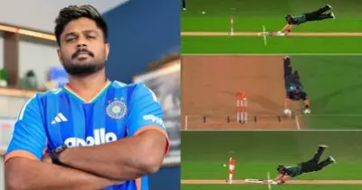 മറ്റാരെങ്കിലും ആയിരുന്നെങ്കില്‍ ഇപ്പോള്‍ തീര്‍ന്നേനേ; സ്റ്റംപ് മൈക്ക് പിടിച്ചെടുത്ത സഞ്ജുവിന്റെ വാക്കുകള്‍