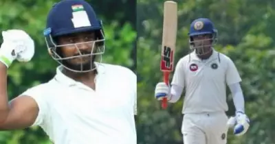 സഞ്ജുവിന് 94! അപൂർവ 'സെഞ്ച്വറി' തൂക്കി ചരിത്രം സൃഷ്ടിച്ച് സച്ചിൻ ബേബി