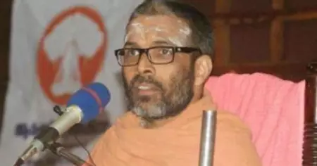 ചിദാനന്ദപുരിയ്‌ക്കെതിരെ എല്‍.ഡി.എഫ് തെരഞ്ഞെടുപ്പ് കമ്മീഷന് പരാതി നല്‍കി