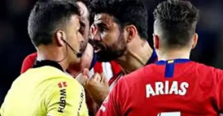 റഫറിയെ ചീത്ത വിളിച്ചു; ഡീഗോ കോസ്റ്റയ്ക്ക് എട്ട് മത്സരങ്ങളില്‍ നിന്ന് വിലക്ക്; ലാലിഗയില്‍ ബാക്കിയുള്ളത് ഏഴ് മത്സരങ്ങള്‍