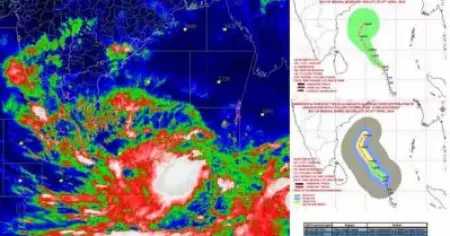 ഫാനി 24 മണിക്കൂറിനുള്ളില്‍ അതിതീവ്ര ചുഴലിക്കാറ്റായി മാറും; തമിഴ്‌നാട്-ആന്ധ്രാ തീരത്ത് നിന്ന് വടക്ക് കിഴക്ക് ദിശയിലേയ്ക്ക് അകന്നതായും റിപ്പോര്‍ട്ട്