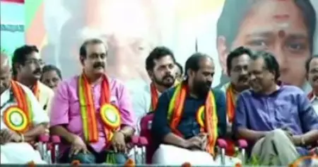 കുമ്മനത്തെ പിന്തുണച്ച് മോദിയുടെ പരിപാടിയില്‍ പങ്കെടുത്ത് മുന്‍ ഉന്നത വിദ്യാഭ്യാസ കൗണ്‍സില്‍ വൈസ് ചെയര്‍മാന്‍ ടി.പി ശ്രീനിവാസന്‍