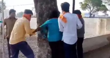 മധ്യപ്രദേശിലെ ഗോരക്ഷാ ഗുണ്ടകളുടെ ആക്രമണം; ബീഫ് വില്‍പ്പന നടത്തിയെന്നാരോപിച്ച് രണ്ട് പേരെ അറസ്റ്റു ചെയ്തു