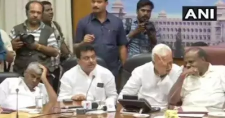 കര്‍ണാടക രാഷ്ട്രീയത്തില്‍ പ്രതിസന്ധിയൊഴിഞ്ഞു; സഖ്യസര്‍ക്കാര്‍ ഭരണം പൂര്‍ത്തിയാക്കും; സഖ്യത്തെ തകര്‍ക്കാനാവില്ലെന്ന് നേതൃയോഗം