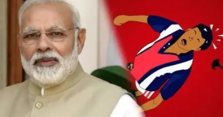 മോദിയെ കടത്തിവെട്ടി തമിഴ്‌നാട്ടിലെ 'ലാസര്‍ എളേപ്പന്‍'; കമ്മ്യൂണിസ്റ്റ് പാര്‍ട്ടിയുടെ ചിഹ്നത്തില്‍ നിന്ന് ചുറ്റിക മാറ്റണമെന്നും ആവശ്യം