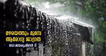 മഴയെത്തും മുമ്പേ - ആരോഗ്യ ജാഗ്രത
