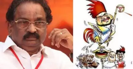 കാര്‍ട്ടൂണില്‍ മതചിഹ്നങ്ങള്‍ ഉപയോഗിക്കരുതായിരുന്നു; അവാര്‍ഡ് നിര്‍ണയത്തില്‍ സര്‍ക്കാര്‍ കൈകടത്തിയിട്ടില്ല: ലളിതകല അക്കാദമി പുരസ്‌കാര വിവാദത്തില്‍ എ.കെ ബാലന്‍