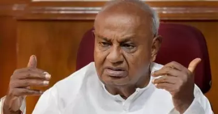യെദിയൂരപ്പയെ പിന്തുണക്കുമോ എന്ന ചോദ്യം ഉദിക്കുന്നില്ലെന്ന് ദേവഗൗഡ; 'കോണ്‍ഗ്രസും ജനതാദളും ഒന്നിച്ചില്ലെങ്കില്‍ ബി.ജെ.പി സര്‍ക്കാര്‍ നിലനില്‍ക്കും'