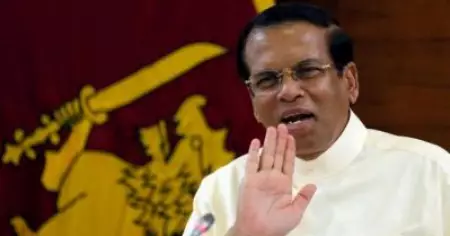 ഈസ്റ്റര്‍ ദിനത്തില്‍ ബോംബാക്രമണം നടത്തിയവര്‍ ഇന്ത്യ സന്ദര്‍ശിച്ചതായി തെളിവൊന്നുമില്ല; ശ്രീലങ്കന്‍ പ്രസിഡന്റ്