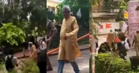 ബ്രണ്ണന്‍ കോളേജില്‍ എ.ബി.വി.പി സ്ഥാപിച്ച കൊടിമരം പ്രിന്‍സിപ്പാള്‍ എടുത്തുമാറ്റി; രാത്രിയില്‍ വീട്ടിലേക്ക് സംഘപരിവാര്‍ സംഘടനകളുടെ മാര്‍ച്ച്