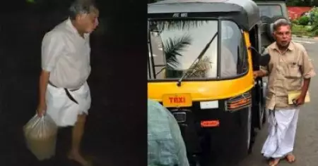 ജോലികഴിഞ്ഞ് അരിയും വാങ്ങി വീട്ടിലേക്ക് മടങ്ങുന്ന സി.കെ ശശീന്ദ്രന്‍; സോഷ്യല്‍ മീഡിയയില്‍ എം.എല്‍.എക്ക് കൈയ്യടി