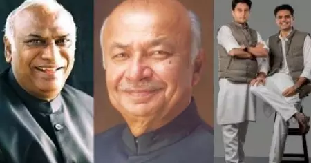ഖാര്‍ഗെ, ഷിന്‍ഡെ, പൈലറ്റ്, സിന്ധ്യ; പുതിയ കോണ്‍ഗ്രസ് അധ്യക്ഷനായുള്ള ചര്‍ച്ചകള്‍ തുടങ്ങി