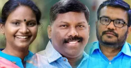 രമ്യ ഹരിദാസ് സ്ത്രീകളെ കൊണ്ട് കാലു പിടിപ്പിക്കുന്നുവെന്ന് പ്രചരണം; എം.ബി രാജേഷിനും പി,കെ ബിജുവിനും അതേ ചടങ്ങ് നടത്തുന്ന വീഡിയോ പുറത്ത് വിട്ട് മറുപക്ഷം