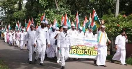 ആന്തൂര്‍ നഗരസഭ അധികൃതരുടെ ജനവിരുദ്ധ നയങ്ങള്‍ക്കെതിരെ സതീശന്‍ പാച്ചേനിയുടെ പദയാത്ര
