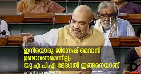 ഇനിയൊരു ജിഗ്നേഷ് മെവാനി ഉണ്ടാവണമെന്നില്ല; യു.എ.പി.എ ഭേദഗതി ഇങ്ങനെയാണ്
