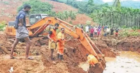 കവളപ്പാറയില്‍നിന്ന് രണ്ട് മൃതദേഹം കൂടി കണ്ടെത്തി; തെരച്ചില്‍ ജി.പി.ആര്‍ സംവിധാനം ഉപയോഗിച്ച്