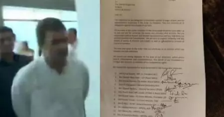 'തടഞ്ഞുവെച്ചതും തിരിച്ചയച്ചതും ഭരണഘടനാ വിരുദ്ധം'; കശ്മീരിലെത്തിയ തങ്ങളെ തിരിച്ചയച്ചതിനെതിരെ പ്രതിപക്ഷ നേതാക്കള്‍