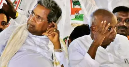 സര്‍ക്കാരുകളെ വലിച്ച് താഴെയിടുന്നത് ദേവഗൗഡയുടെ ജന്മസ്വഭാവമാണ്: സിദ്ധരാമയ്യ