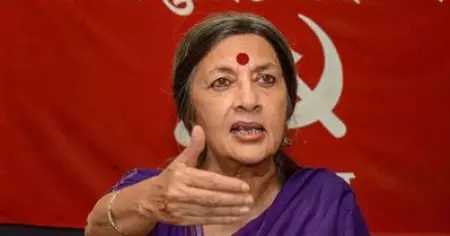 ഹിന്ദുസേനക്കും ബി.ജെ.പി നേതാക്കള്‍ക്കുമെതിരെയുള്ള സി.പി.ഐ.എം പരാതി; നടപടി വേഗത്തിലാക്കണമെന്നാവശ്യപ്പെട്ട് വൃന്ദ കാരാട്ട്