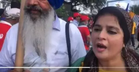 'മനുഷ്യകുലത്തിന്റെ കശാപ്പുകാരനാണ് മോദി; നാണംകെടേണ്ടെങ്കില്‍ ഇനി ഇങ്ങോട്ട് വരരുത്' യു.എസില്‍ പ്രതിഷേധങ്ങള്‍ക്കിടെ മോദിയോട് യുവതി
