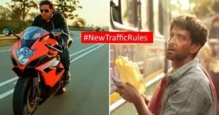 'പുതുക്കിയ ട്രാഫിക്ക് നിയമത്തിന് മുമ്പും ശേഷവും'; പോക്കറ്റ് കാലിയാക്കുന്ന പിഴ ഈടാക്കുന്നതിനെതിരെ സോഷ്യല്‍ മീഡിയ ട്രോള്‍