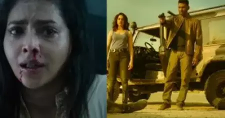 ഐശ്യര്യ ലക്ഷ്മിയുടെ തമിഴ് അരങ്ങേറ്റം; വിശാലിന്റെ ചിത്രം 'ആക്ഷന്‍' ട്രെയിലറിന് മികച്ച പ്രതികരണം