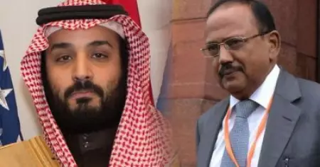 കശ്മീര്‍ വിഷയത്തില്‍ സൗദി അറേബ്യയുടെ പിന്തുണ; അജിത് ഡോവല്‍ സൗദി കിരീടാവകാശിയുമായി കൂടിക്കാഴ്ച നടത്തി