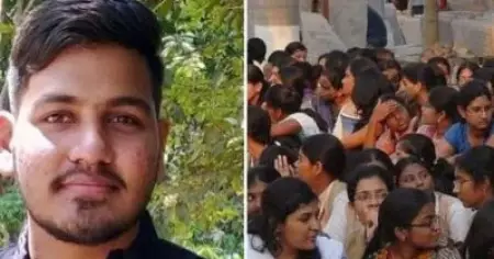 അമൃത ഇന്‍സ്റ്റിറ്റ്യൂട്ടിലെ വിദ്യാര്‍ത്ഥിയുടെ ആത്മഹത്യ; കോളേജ് അധികൃതരുടെ പീഡനം മൂലമെന്ന് വിദ്യാര്‍ത്ഥികള്‍