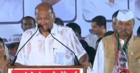 ആ മഴ പ്രസംഗം പവാറിനെ തുണച്ചേക്കുമെന്ന് റിപ്പോര്‍ട്ടുകള്‍; സത്താറയെന്ന കോട്ട എന്‍.സി.പി പിടിച്ചെടുത്തേക്കും
