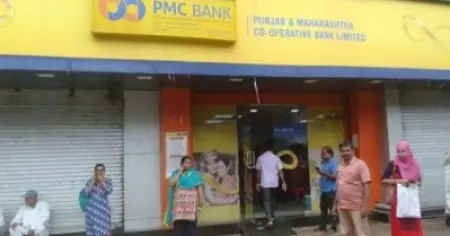 ബി.ജെ.പി ഓഫീസിന് മുന്നില്‍ മുദ്രാവാക്യം വിളിച്ച് പ്രതിഷേധവുമായി പി.എം.സി ബാങ്കിലെ നിക്ഷേപകര്‍; നിര്‍മ്മലാ സീതാരാമന്റെ പത്രസമ്മേളനം തടസ്സപ്പെടുത്തി