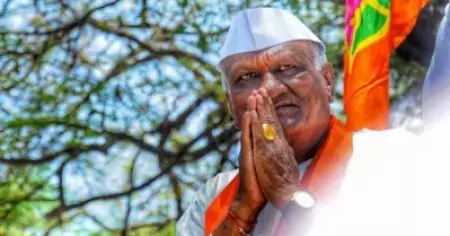 ബി.ജെ.പിയെ തിരിച്ചടിച്ച് പാര്‍ട്ടി നേതാവ്; ഉപതെരഞ്ഞെടുപ്പില്‍ ടിക്കറ്റ് നല്‍കിയില്ല; രാജു കാഗെ കോണ്‍ഗ്രസിലേക്ക്