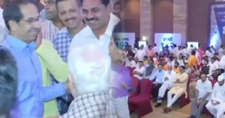 'ലോങ് ലിവ് മഹാ വികാസ് അഘാഡി'; ഗ്രാന്റ് ഹയാട്ടില്‍നിന്ന് മഹാ സഖ്യത്തിന്റെ മുദ്രാവാക്യങ്ങള്‍