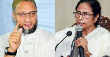ഉവൈസിക്കെതിരെ തീവ്രവാദ പരാമര്‍ശവുമായി മമതാ ബാനര്‍ജി; ബംഗാളില്‍ ബി.ജെ.പിയുടെ വിജയത്തിന് കാരണം വിശദീകരിക്കണമെന്ന് മറുപടി