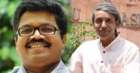 'നിങ്ങള്‍ ഇവിടെ വി.സിയായാണു നിയമിതനായത്, തിഹാര്‍ ജയിലിന്റെ സൂപ്രണ്ടായല്ല'; ജെ.എന്‍.യുവില്‍ വി.സിക്കെതിരെ പ്രസംഗിച്ച് കെ.കെ രാഗേഷ്