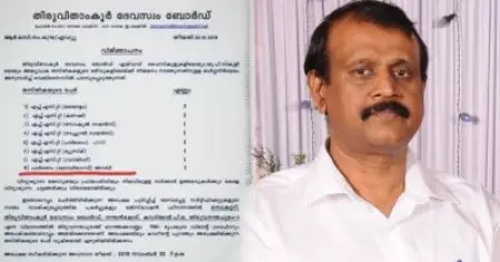 'അറബി പഠിച്ചാലെ അമ്പലത്തില്‍ ഇനി ജോലി കിട്ടൂ. സംസ്‌കൃതം പഠിക്കാന്‍ പാടില്ല'; അറബിക് അധ്യാപകരെ ക്ഷണിച്ചുള്ള വിജ്ഞാപനത്തെ വര്‍ഗീയവല്‍ക്കരിച്ച് ടി.പി സെന്‍കുമാര്‍