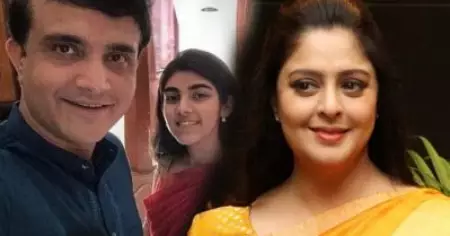 മകള്‍ക്ക് സ്വന്തം ആശയങ്ങള്‍ സ്വതന്ത്രമായി പ്രകാശിപ്പിക്കാനുള്ള അവകാശം സൗരവ് ഗാംഗുലി നല്‍കണമെന്ന് നഗ്മ