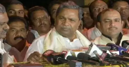 സിദ്ധരാമയ്യ ഉള്‍പ്പടെയുള്ള കോണ്‍ഗ്രസ് നേതാക്കളെ മംഗ്‌ളൂരു വിമാനത്താവളത്തില്‍ തടഞ്ഞു; മുന്‍ സ്പീക്കര്‍ അടക്കം നിരവധിപേര്‍ കസ്റ്റഡിയില്‍
