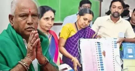 കര്‍ണാടകയില്‍ 15 മണ്ഡലങ്ങളിലെ ഉപതെരഞ്ഞെടുപ്പ് ആരംഭിച്ചു; ആശങ്കയോടെ യെദ്യൂരപ്പ സര്‍ക്കര്‍
