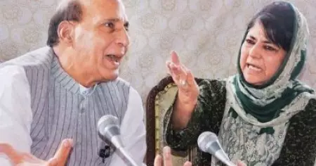 'മെഹബൂബ മുഫ്തിയ്ക്ക് വേണ്ടി പ്രാര്‍ത്ഥിക്കുന്നു'; പൊതു സുരക്ഷാ നിയമം ചുമത്തി തടവിലാക്കിയ ശേഷം കശ്മീര്‍ നേതാക്കള്‍ക്ക് വേണ്ടി പ്രാര്‍ത്ഥിക്കുന്നുവെന്ന് രാജ്‌നാഥ് സിങ്