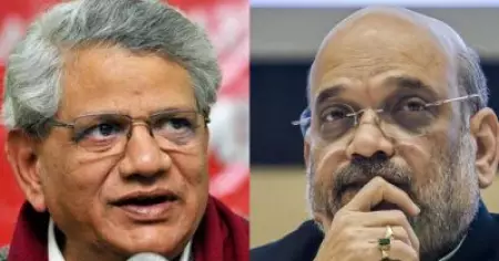 നിങ്ങളുടെ അനുമതിയില്ലാതെ കശ്മീരില്‍ ഞാന്‍ പോയത് ആരും പറഞ്ഞുതന്നില്ലേ; അമിത് ഷായ്ക്ക് യെച്ചൂരിയുടെ മറുപടി