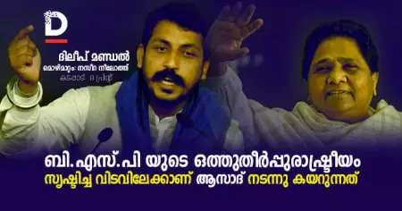 വിട്ടുവീഴ്ചകള്‍ ബി.എസ്.പിയെ തകര്‍ത്തു; ആ രാഷ്ട്രീയത്തിന്റെ വിടവാണ് ആസാദിന്റെ പാര്‍ട്ടി പൂരിപ്പിക്കാന്‍ ശ്രമിക്കുന്നത്