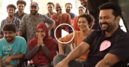 "റെഡി സാര്‍, നല്ല ലൈറ്റാണ് സാര്‍..";ഹലാല്‍ ലവ് സ്റ്റോറിയുടെ മേക്കിങ് വീഡിയോ പുറത്ത്