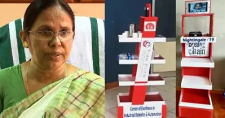 ചൈനയ്ക്ക് ആകാമെങ്കില്‍ നമുക്ക് എന്ത് കൊണ്ട് ആയിക്കൂടാ ?; കൊവിഡ് രോഗികള്‍ക്ക് ഭക്ഷണം നല്‍കാന്‍ റോബോട്ടിനെ വികസിപ്പിച്ച് വിമല്‍ജ്യോതി കോളെജ്; അഭിനന്ദനങ്ങളുമായി ആരോഗ്യമന്ത്രി
