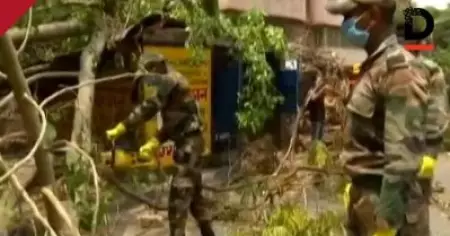 സഹായത്തിന് സൈന്യമെത്തിയിട്ടും പ്രതിഷേധം അവസാനിക്കാതെ ബംഗാള്‍